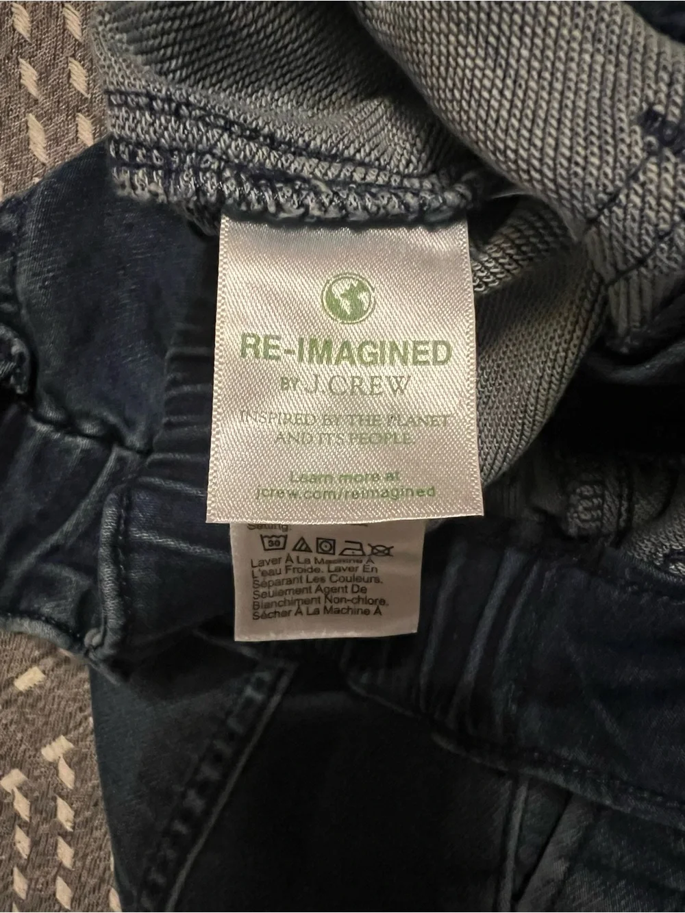 J Crew Jeans with Elastic Cuffs